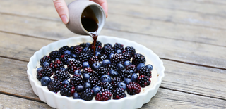 Antioxidant &amp; Fibre Packed Berry Tart – 'Healthier version' perfect of the Jubilee Weekend.