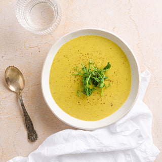 Leek and potato soup